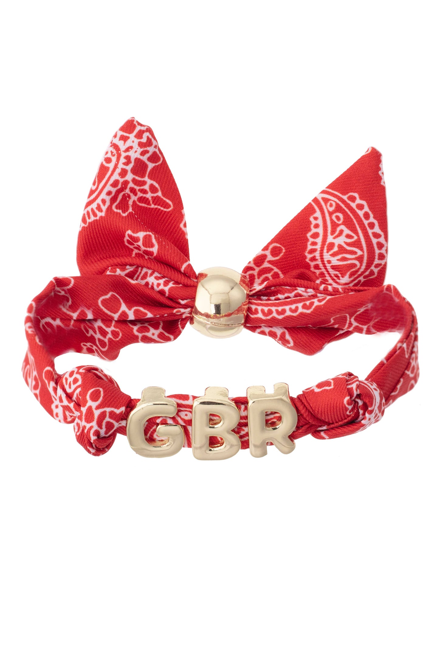 Nebraska Huskers Bandana Slider Bracelet *WILL SHIP 1ST WEEK OF JULY*
