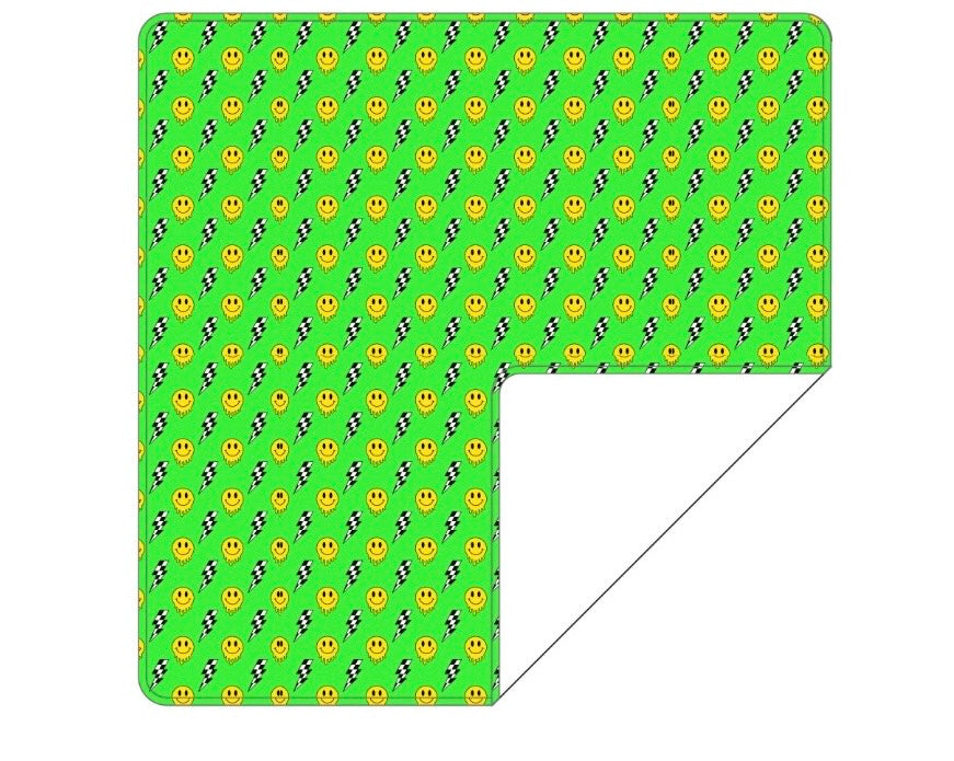 Bamboo swaddle blanket - Electric - WILL SHIP MAY 2026