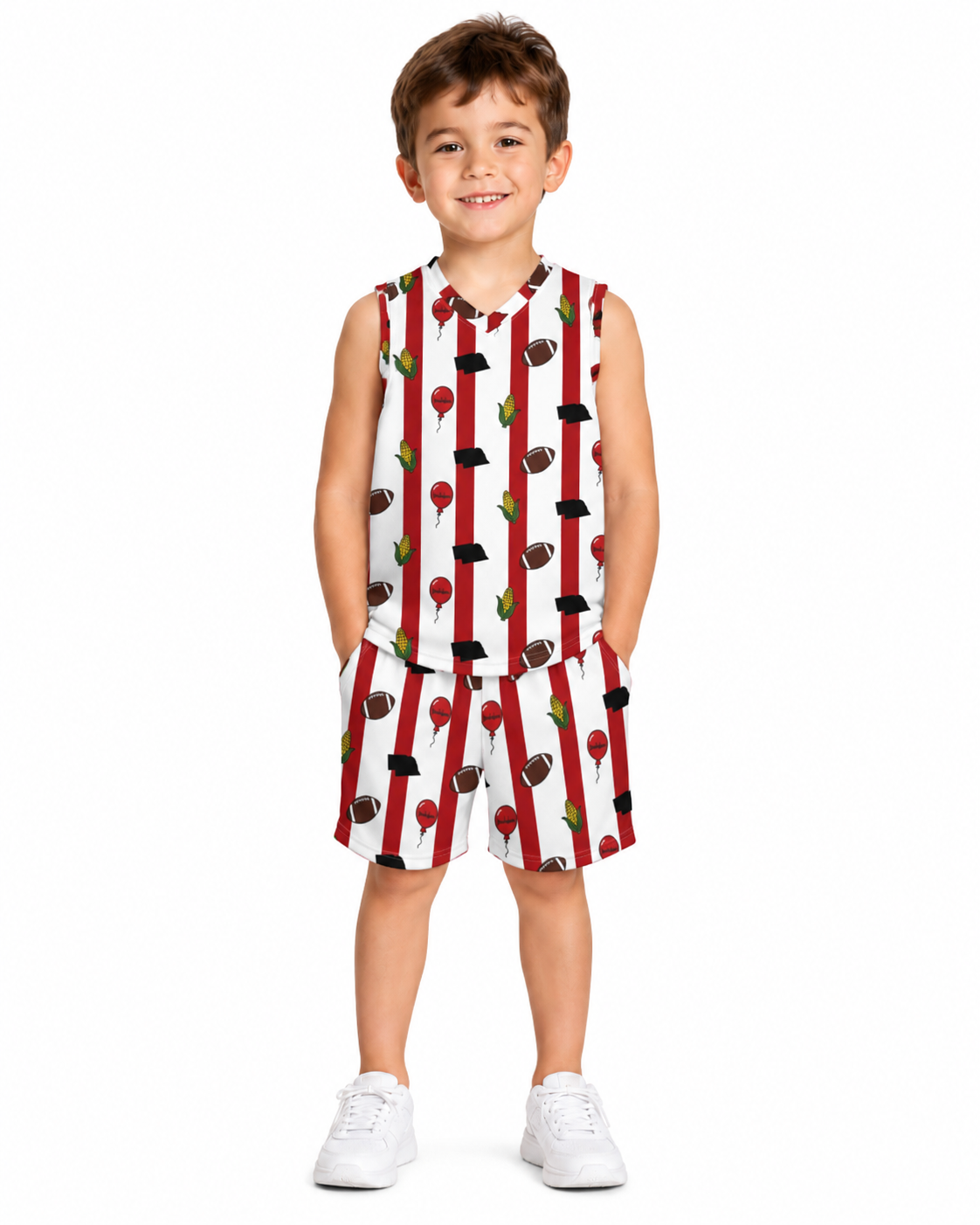 Youth Recycled Basketball JERSEY ONLY