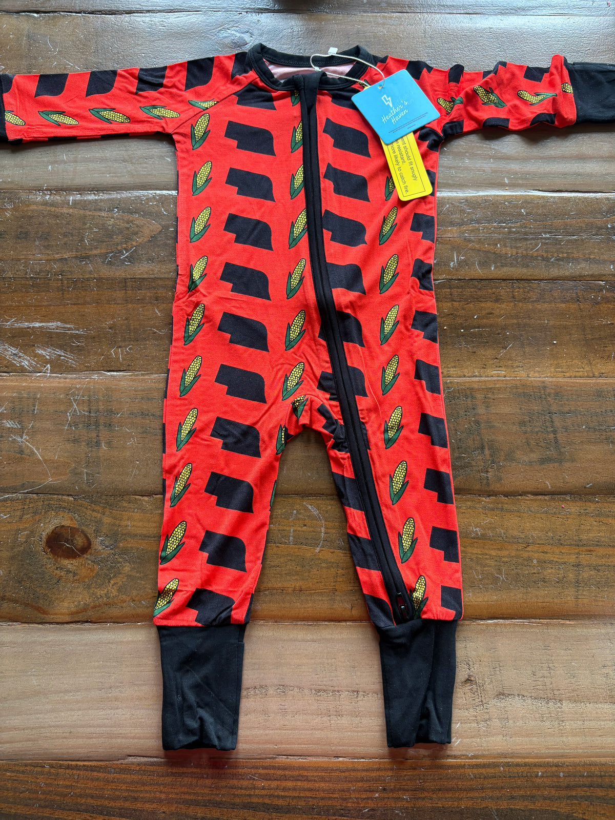 Red corn crazy - bamboo zippy - WILL SHIP SEPTEMBER 2026