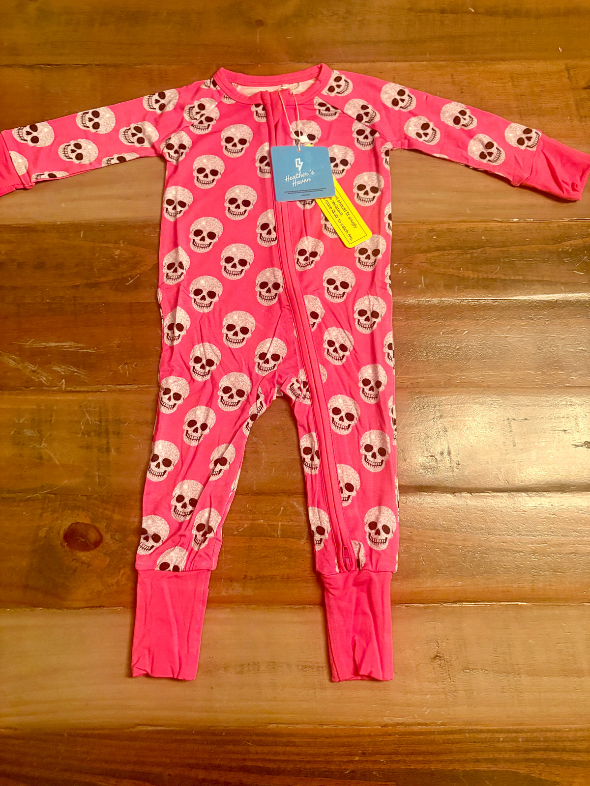 Pink ghoul - bamboo zippy - WILL SHIP SEPTEMBER 2026