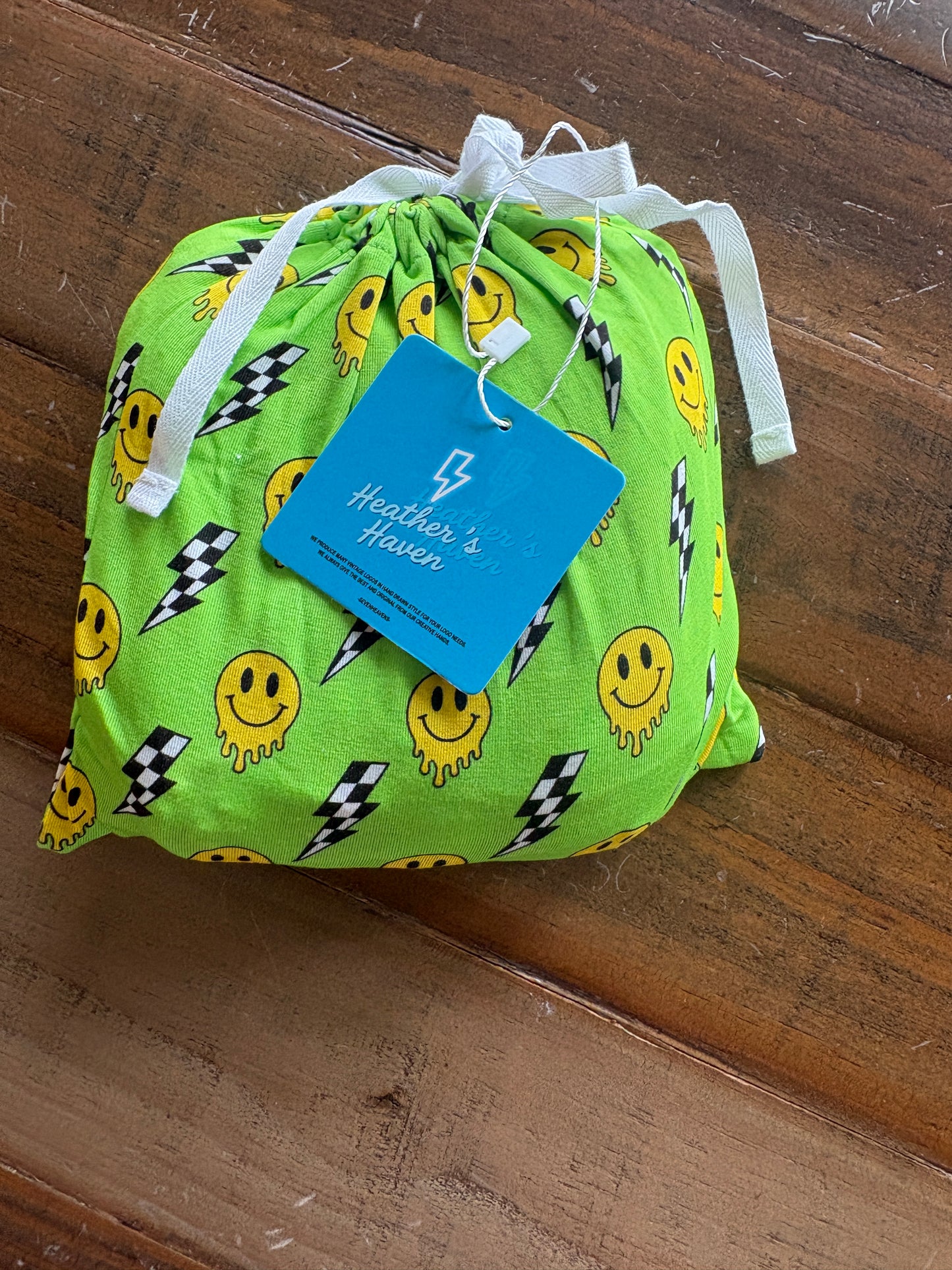 Bamboo swaddle blanket - Electric