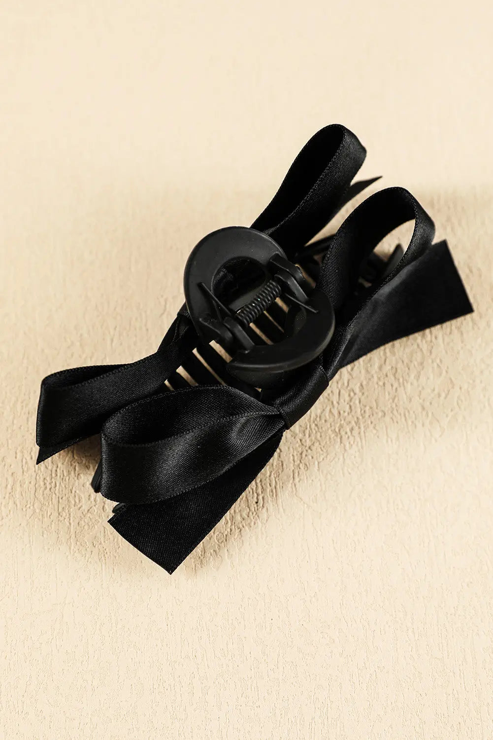 Black Bow Decor Large Hair Claw Clip Dear-Lover Dropshipping