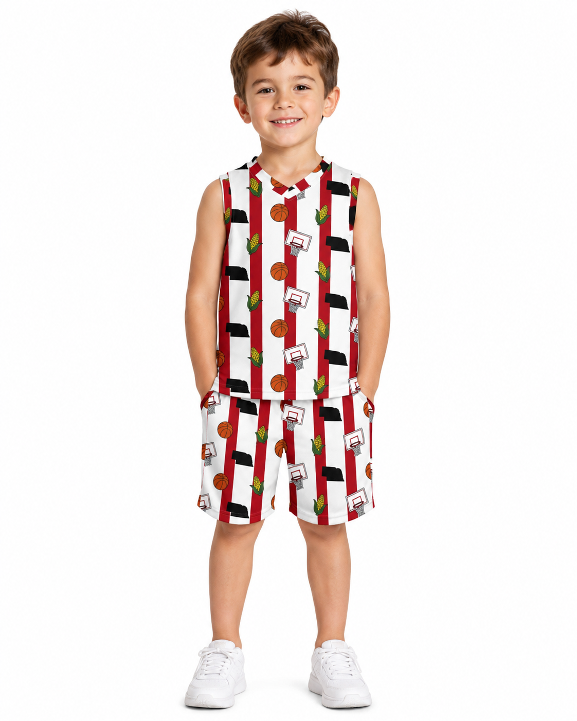 Youth Recycled Basketball JERSEY ONLY