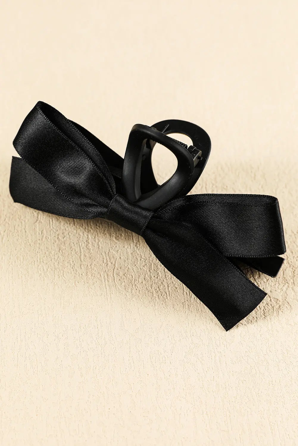 Black Bow Decor Large Hair Claw Clip Dear-Lover Dropshipping
