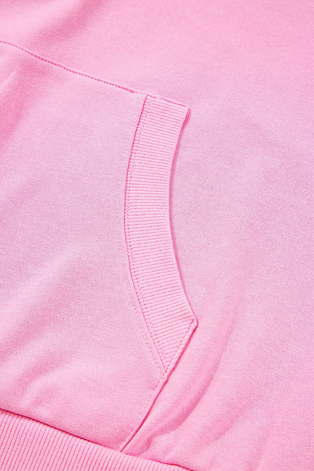 Bonbon Checkered Patchwork Kangaroo Pocket Half Zipper Hoodie Dear-Lover Dropshipping