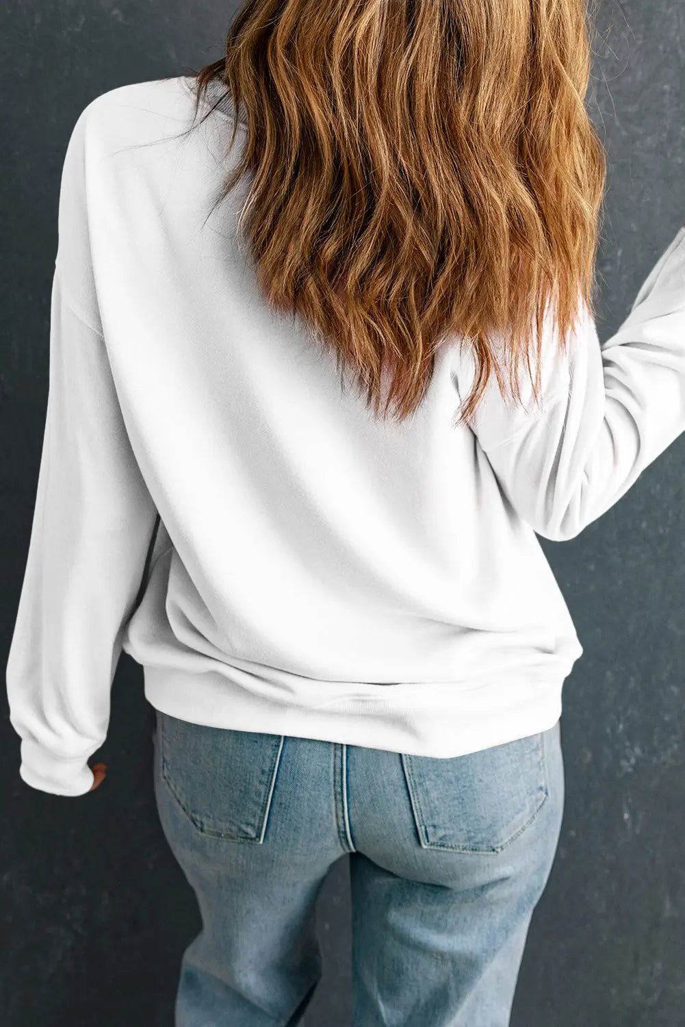 White Teacher Bow PNG Graphic Pullover Sweatshirt Dear-Lover Dropshipping