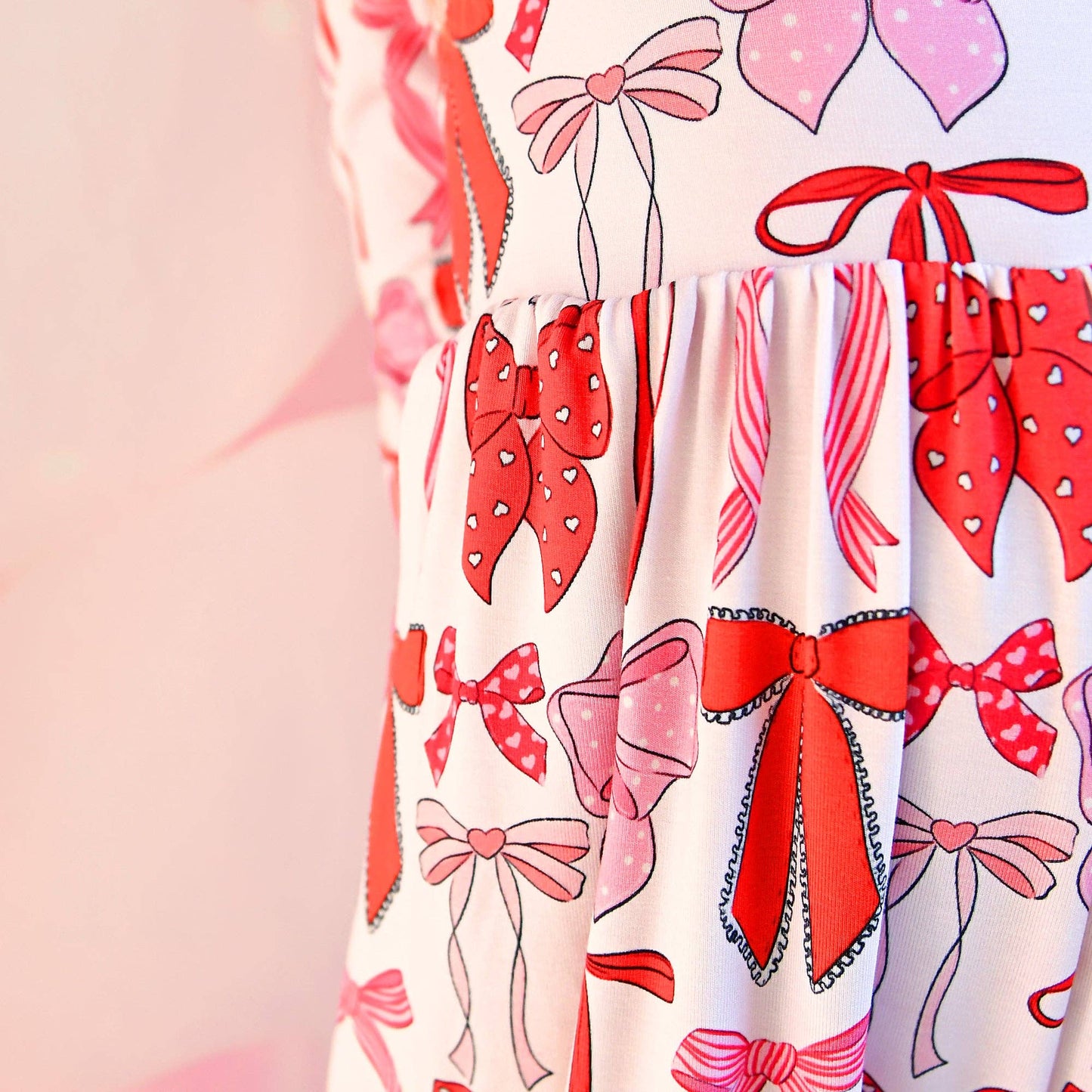 Rosalie WIDE LEG ROMPER Valentines Day Bamboo Kids Clothing