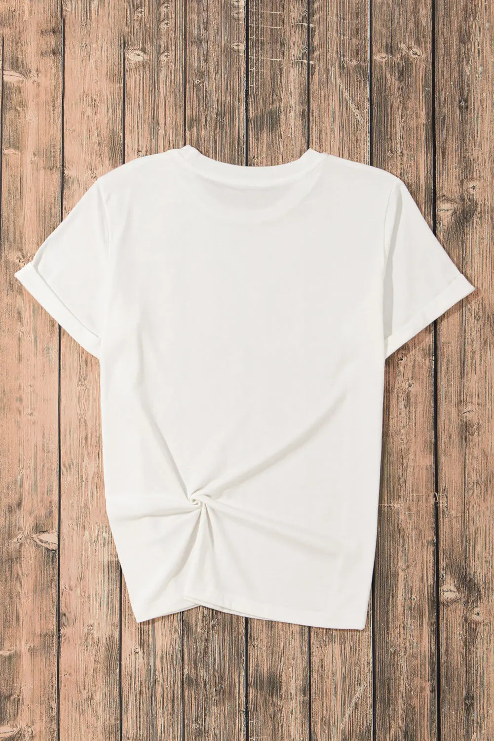 White Sequined Rugby Football Graphic Cotton T Shirt Dear-Lover Dropshipping