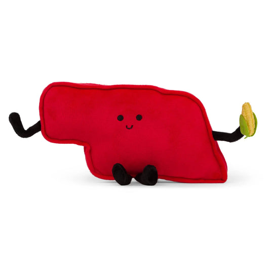 Nebraska State Stuffed States Plush - Midwest Gift Mini Corn Stuffed States USA