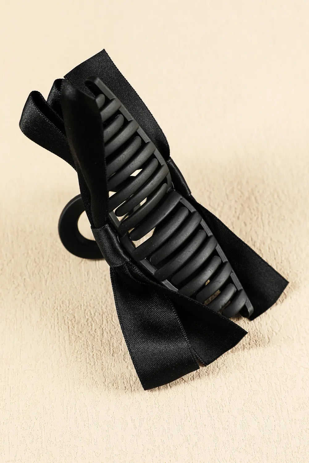 Black Bow Decor Large Hair Claw Clip Dear-Lover Dropshipping