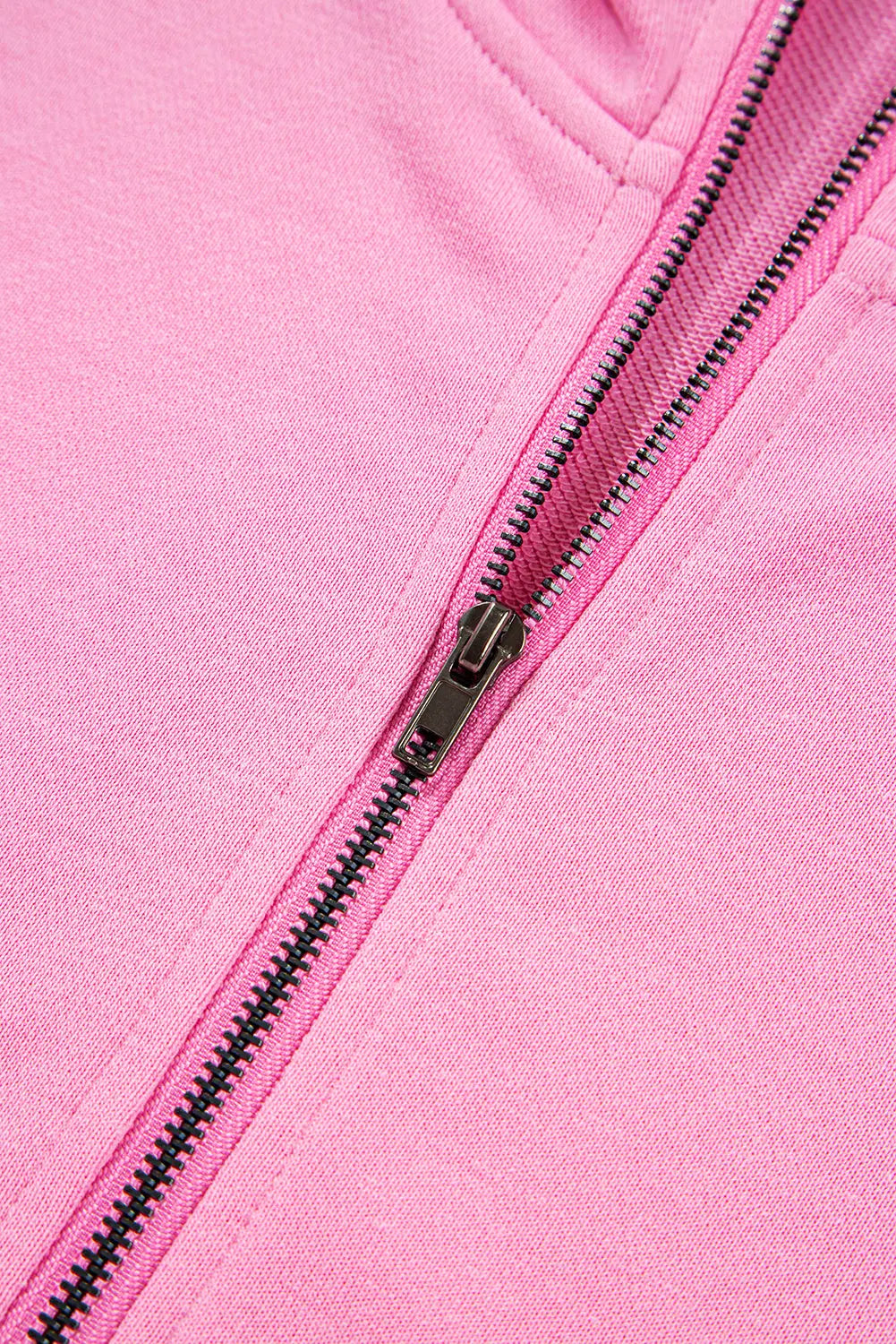Bonbon Checkered Patchwork Kangaroo Pocket Half Zipper Hoodie Dear-Lover Dropshipping