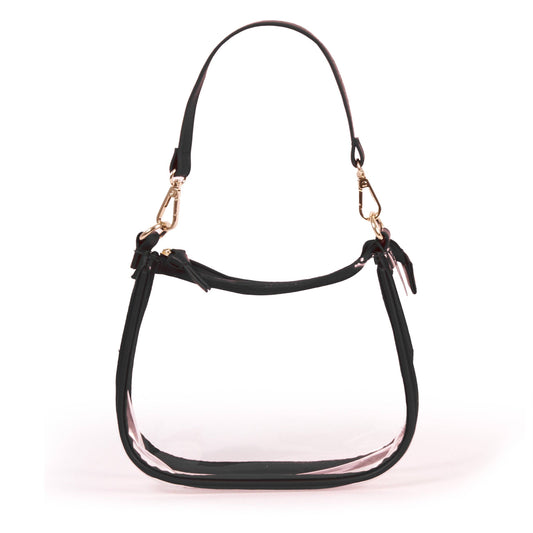 The Clara Clear Purse by Desden in Black