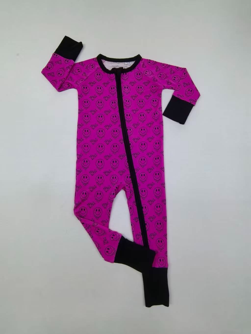 Bamboo zippy romper - Blingin