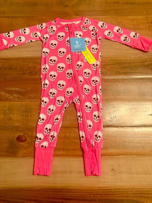 Pink ghoul - bamboo zippy - WILL SHIP SEPTEMBER 2026