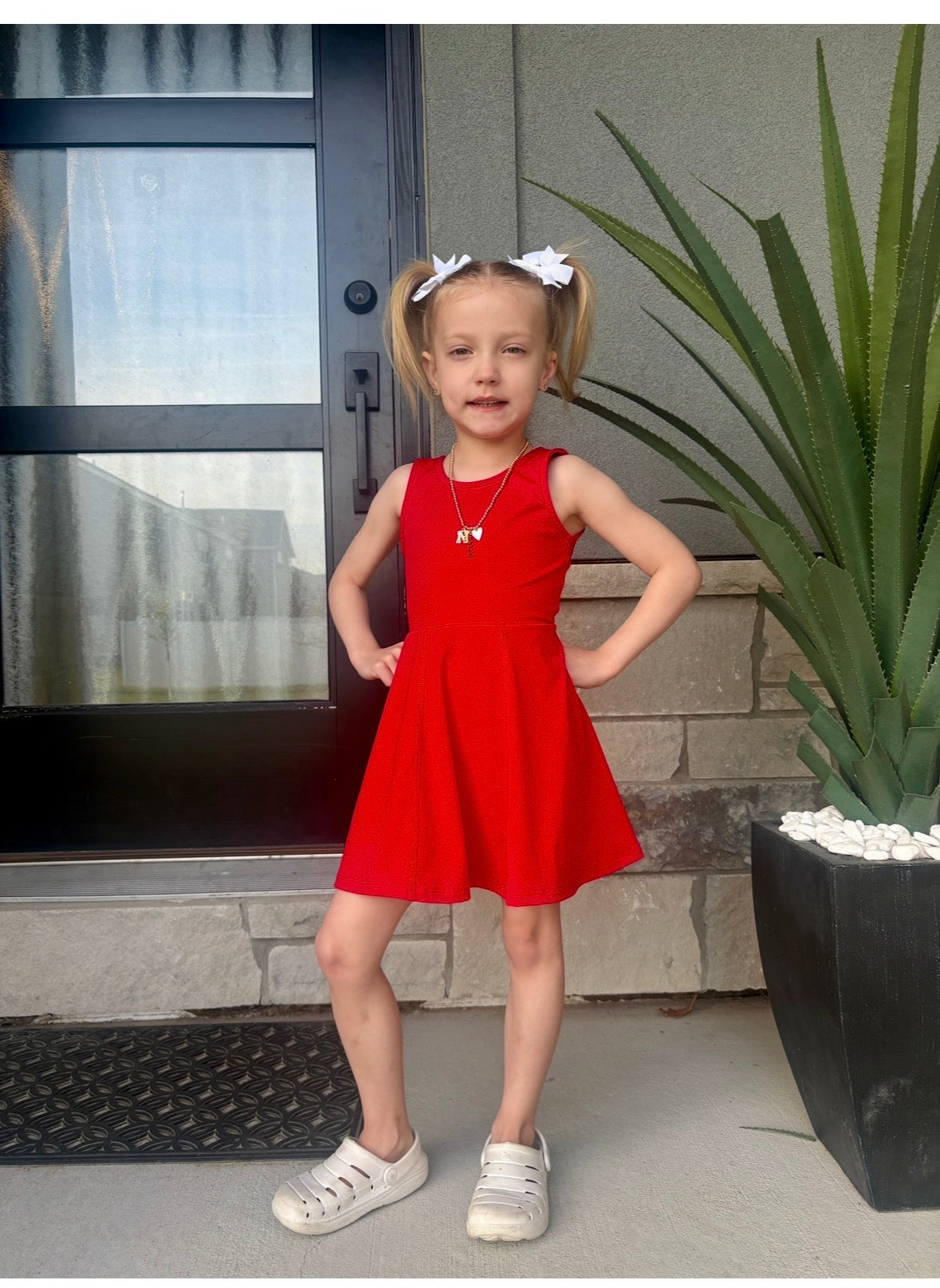 Girls athletic tennis dress
