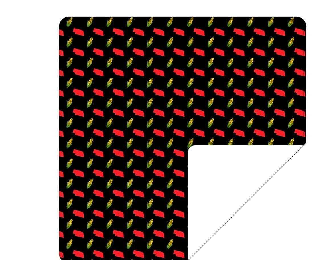 Bamboo swaddle blanket rounded - Corn Crazy