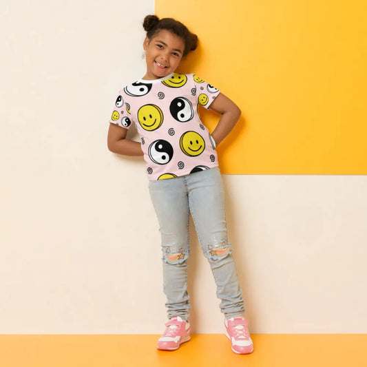Kids peace and smiley shirt