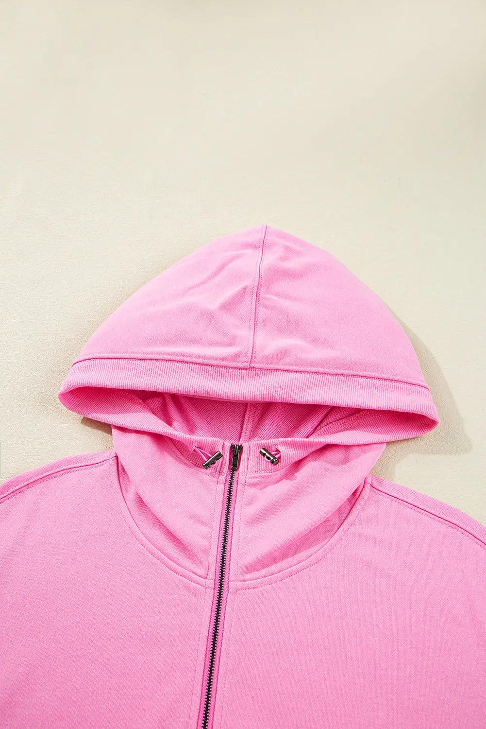 Bonbon Checkered Patchwork Kangaroo Pocket Half Zipper Hoodie Dear-Lover Dropshipping