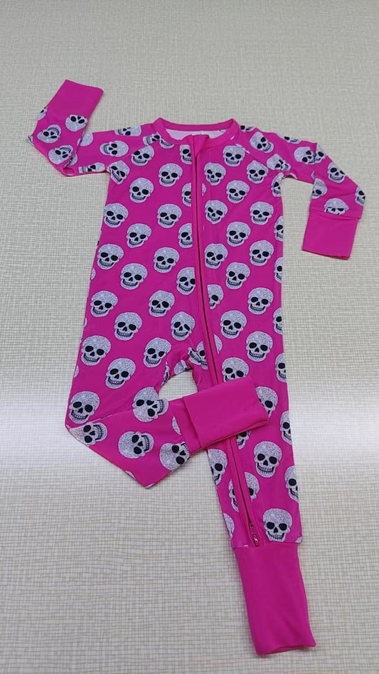 Pink ghoul - bamboo zippy - WILL SHIP SEPTEMBER 2026
