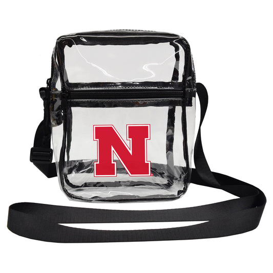 NCAA Nebraska Cornhuskers Clear Sideline Purse *SHIPS AROUND APRIL 10TH*