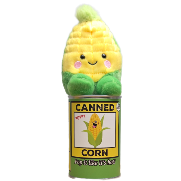 Canned Corn | Stuffed Animal Plush w/Funny Jokes *AVAILABLE APRIL 27TH*