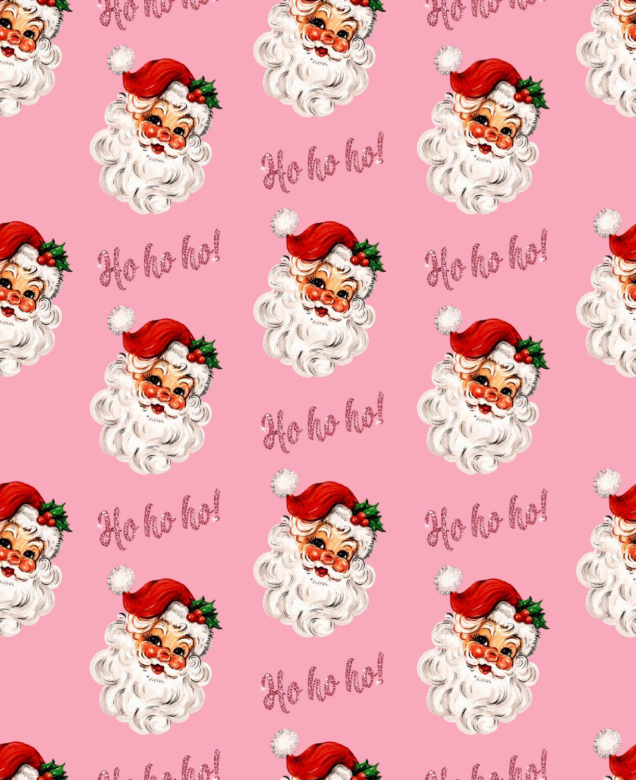 Pinkmas Santa bamboo ls tutu dress - PREORDER WILL SHIP IN NOVEMBER